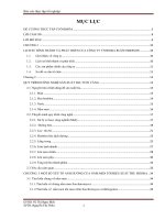 tìm hiểu một số yếu tố ảnh hưởng của nấm men tới hiệu suất thu hồi bia