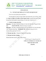 XÂY DỰNG HỆ THỐNG XỬ LÝ NƯỚC THẢI BỆNH VIỆN