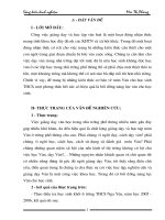 SKKN Làm  sao để học Văn không trở thành một gánh nặng