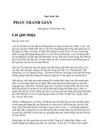 Thế Kỷ XXI Nhìn Về Nhân Vật Lịch Sử  Phan Thanh Giản
