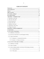 The relationship between first-year Nghe An College students' motivation to read and their use of reading strategies = Mối liên hệ giữa động lực đọc của sinh vi20150227