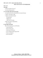 Hướng dẫn sử dụng phần mềm wireshark