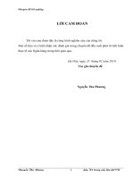 Nâng cao chất lượng huy động vốn tại NHNO&PTNT Huyện Hạ Hoà - Tỉnh Phú Thọ