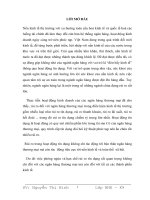 Một số giải pháp phòng ngừa và hạn chế rủi ro tín dụng tại chi nhánh NH TMCP Gia Đinh, PGD Thanh Xuân