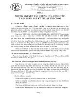 Đề cương tư vấn giám sát chung cư SÀI GÒN LILAMA SHB TOWN