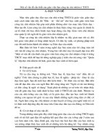 SKKN Một số vấn đề cần thiết của giáo viên làm công tác chủ nhiệm ở THCS