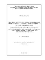 Những khó khăn của giáo viên trong việc dạy ngữ pháp theo đường hướng giao tiếp cho sinh viên chuyên ngành công tác xã hội học tại Học viện thanh thiếu niên Việ.PDF