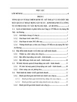 báo cáo thực tập tại CÔNG TY CỔ PHẦN ĐẦU TƯ XÂY DỰNG HÀ NỘI – AN DƯƠNG