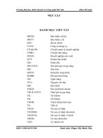 TỔ CHỨC BỘ MÁY KẾ TOÁN VÀ TỔ CHỨC CÔNG TÁC  KẾ TOÁN TẠI CÔNG TY CPTMDV HÙNG NAM