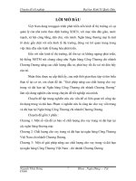 Chất lượng cho vay trung và dài hạn tại ngân hàng Công Thương Việt Nam chi nhánh Chương Dương.