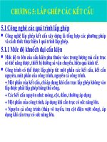 Bài giảng lắp ghép các kết cấu xây dựng-Lăp ghép các kết cấu.PPT