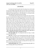 Một số giải pháp nhằm phát triển thị trường kinh doanh xăng dầu tại công ty cổ phần vận tải và dịch vụ Petrolimex Hà Tây