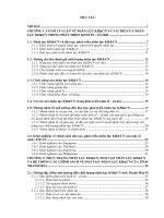 Nghiên cứu các giải pháp đổi mới chính sách đào tạo nhân lực khoa học và công nghệ phục vụ phát triển kinh tế - xã hội của tỉnh Thanh Hóa