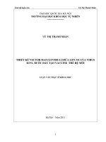 Thiết kế Vector Baculovirus chứa Gen M1 của Virus H1N1, bước đầu tạo Vaccine thế hệ mới