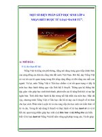 skkn Một số biện pháp giúp học sinh lớp 4 nhận biết được từ loại danh từ