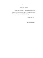 Tiếp cận hệ thống trong phân tích tăng trưởng các ngành kinh tế tỉnh Bình Định