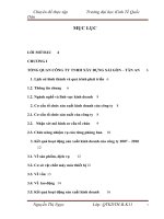 Một số giải pháp hoàn thiện công tác tuyển dụng tại Công ty TNHH xây dựng Sài Gòn – Tân An