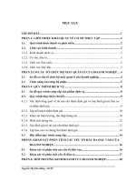 Báo cáo nghiệp vụ thẩm định của công ty Thẩm định giá và đầu tư tài chính bưu điện