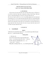 Phương pháp giải toán hình học không gian