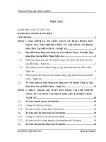 Hoàn thiện kế toán bán hàng tại Chi nhánh Công ty Cổ phần Tập Đoàn Hoa Sen tại Diễn Châu-Nghệ An