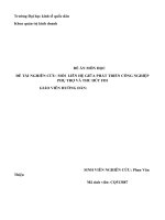 Mối  liên hệ giữa phát triển công nghiệp phụ trợ và thu hút fdi