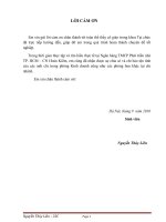 Nâng cao chất lượng Cho vay tiêu dùng tại NHTM CP Phát triển nhà TP. HCM - CN Hoàn Kiếm