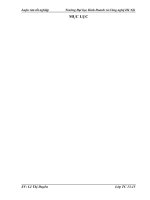 Giải pháp nâng cao chất lượng tín dụng đối với doanh nghiệp nhỏ và vừa tại Ngân hàng Agribank Đông Sơn, Thanh Hóa