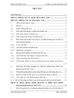 Một số biện pháp nhằm nâng cao hiệu quả kinh doanh của khách sạn Mỹ Lan