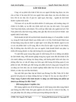 Một số biện pháp thu hút khách về nâng cao chất lượng sản phẩm tại khách sạn HG