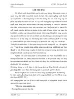 Thực trạng và giải pháp nhằm nâng cao dịch vụ tại khách sạn New Hotel