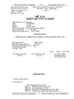 ĐỒ ÁN TỐT NGHIỆP QUY TRÌNH GIA CÔNG CHẾ TẠO TRỤC VÍT