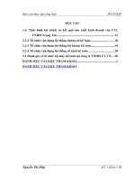 Đánh giá về tổ chức công tác kế toán tại công ty TNHH Trọng Tín VN