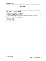 Hoàn thiện kế toán nguyên vật liệu tại Công ty Cổ Phần SX& TM Hồng Bàng