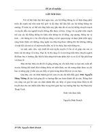 Đồ án tốt nghiệp thiết kế tuyến truyền vi ba số từ thành phố vinh – thị trấn nam đàn