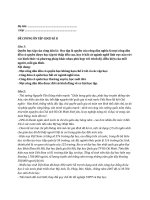 ĐỀ CƯƠNG ôn tập GDCD kì II