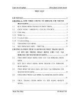 Một số giải pháp tăng cường quản lý rủi ro trong hoạt động cho vay tại HDBank Chi nhánh Hoàn Kiếm