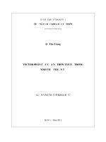 Vector phân cực của nơtron tán xạ trong tinh thể thuận từ
