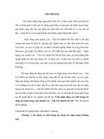 Giải pháp nâng cao chất lượng tín dụng tại Ngân hàng Liên doanh Lào – Việt Chi nhánh Hà Nội