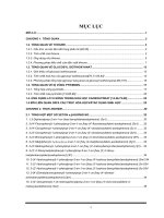 Nghiên cứu tổng hợp và tính chất của một số glucopyranosyl thioure có chứa dị vòng pyrimidin