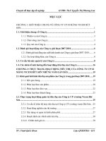 GIẢI PHÁP NHẰM ĐẤY MẠNH HOẠT ĐỘNG TIÊU THỤ SẢN PHẨM TẠI CÔNG TY CP XI MĂNG VICEM BÚT SƠN