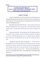 Áp dụng công nghệ thông tin  qua 12 TIẾT CHƯƠNG I HÌNH HỌC - LỚP 6 nhằm nâng cao hiệu quả dạy học