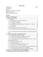 Tổng hợp, đặc trưng tính chất của hệ vật liệu Ti-MCM-22, Ti-MCM-41, Ti-SBA-15 trong phản ứng oxi hóa α-pinen và etyl oleat