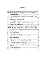 Thực trạng và giải pháp đẩy mạnh hoạt động xuất khẩu của Tổng công ty Giấy Việt Nam