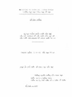 Sự tạo thành phức chất hỗn hợp của các nguyên tố đất hiếm với một số dẫn xuất Pyrazolon và Anion Axít vô cơ 