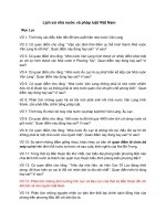 tài liệu ôn lịch sử nhà nước và pháp luật việt nam