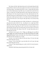 Chất lượng hoạt động cho vay đối với DN nhỏ và vừa tại Sở giao dịch của Ngân hàng Maritimebank