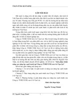 Giải pháp nhằm nâng cao năng lực cạnh tranh tại Công ty TNHH XNK sơn ô tô Vạn Lợi