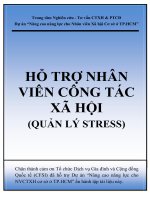 Hỗ trợ Nhân viên Công tác Xã hội - Trung tâm Nghiên cứu Tư vấn CTXH & PTCĐ