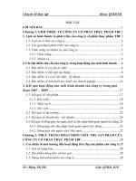 Một số giải pháp đẩy mạnh hoạt động tiêu thụ tại Công ty cổ phần thực phẩm TBF