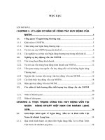 Giải pháp nâng cao công tác huy động vốn tiền gửi khách hàng của Ngân hàng BIDV – Chi nhánh Lạng Sơn